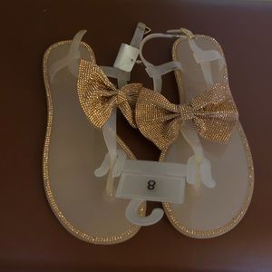Rhinestone Sandals NWT